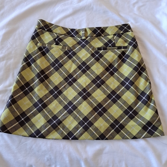 Zara girls size 11-12 plaid skirt with modesty shorts - Picture 5 of 6